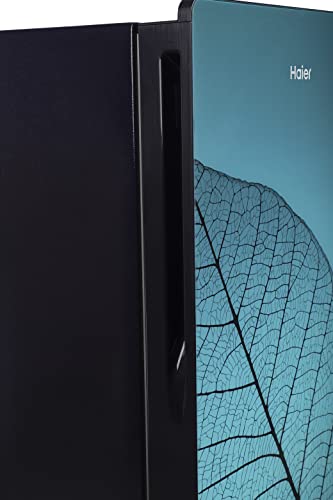 Haier 195L 4 star Direct cool Refrigerator glass finish and with Base drawer (HRD-1954PHG-E, Holy Glass) - Image 5