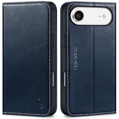 Amazon.co.jp: SHIELDON iPhone Air 対応 手帳型ケース 本革レザー 6.5