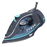 JML Zippi Cordless Steam Iron - 2-In-1 Cordless Iron with Ceramic Soleplate, Fast 30-Second Heat-Up, Vertical Steaming, Steam Burst for Stubborn Creases, Anti-Calc, Self-Cleaning & Anti-Drip Design