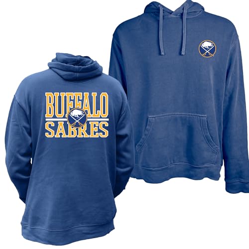 Blue 84 Standard NHL Officially Licensed Hooded Sweatshirt Ringspun Front/Back, Team Color by Blue 84 - Used condition - US$69.81