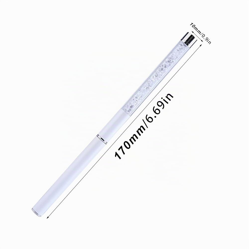 Pennello per Unghie, Pennello per Unghie in Gel, Pennello per Dipingere le Unghie, Design per Unghie in Gel UV, Strumenti per la Nail Art