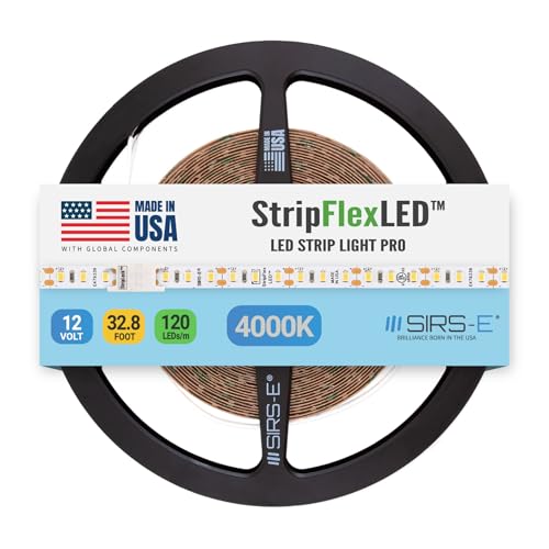 Tira LED Blanca 4000K 12V 120 LEDs/m 10m SIRS-E miniatura 1