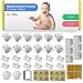 Baby & Child Proof Cabinet & Drawers Magnetic Safety Locks By Eco Baby Heavy Duty Locking System (12 pack)