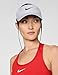 Nike Unisex Ace Dri-Fit Visor, White/Anthracite/Black, S/M