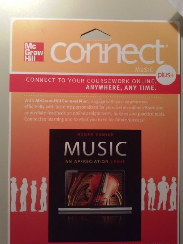 Connect 1-Semester Access Card for Music, Brief: Upgrade Edition