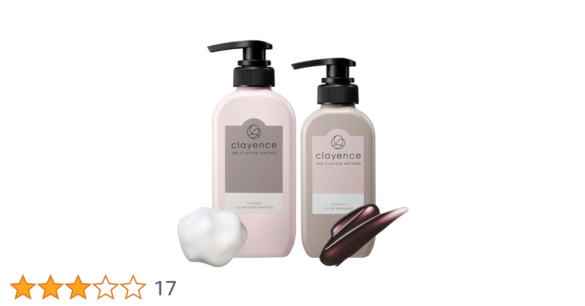 clayence アッシュブラウン 4本セット clayence / クレイスパ カラートリートメント アッシュブラウン