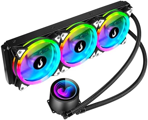 Water Cooler 360mm | Rise Mode | Black Argb