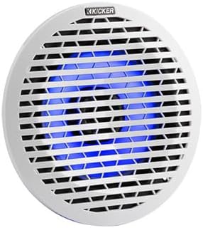 Kit Amplificador Kicker KPX300.4 y Parlantes Marinos LED 6.5" miniatura 7