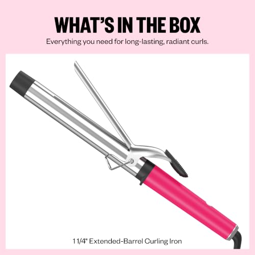 Image of BabylissPRO Nano Titanium Professional Curling Iron with Extended /Long Barrel Perfect for Longer Hair