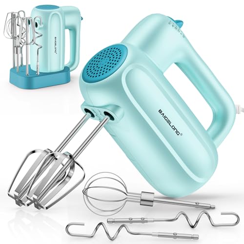 BAIGELONG Hand Electric Mixer, 5-Speed KitchenMixer with...