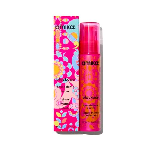 blockade heat defense serum | amika , 1.69 Fl Oz (Pack of 1)