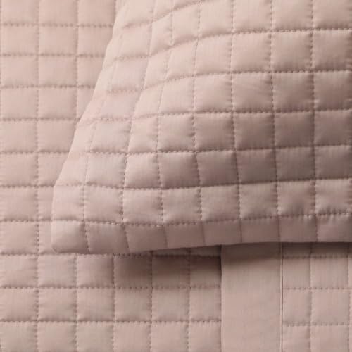 Kit Colcha Solteiro Cetim 270 Fios Buddemeyer Bud Vision New Colors II 100% Algodão Penteado Rosa 2