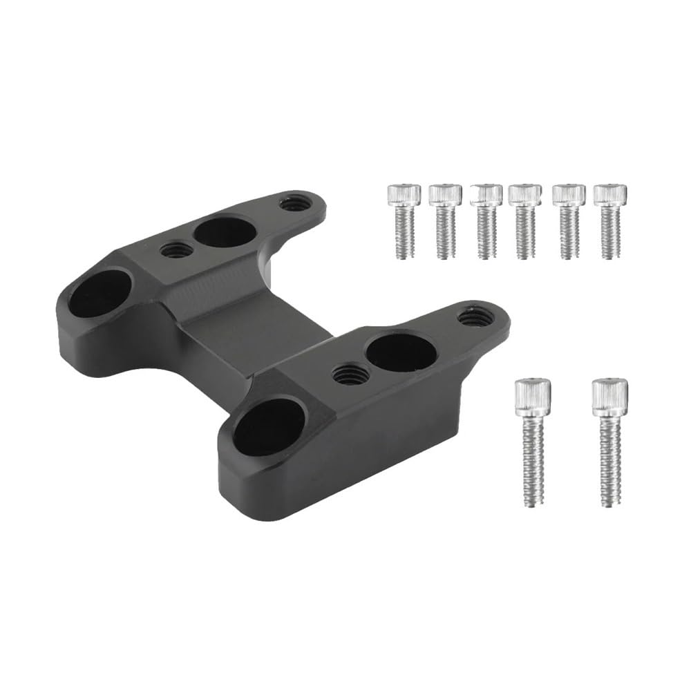 Solución postural: Elevador de manillar T-MAX 560 2022 abrazadera trasera negra 8