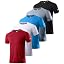 5 Pack-black/Greyblue/White/Red