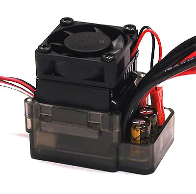 Integy RC Rock Crawler ESC w/Cooling Fan (Limit: 55T x 2 Motors)