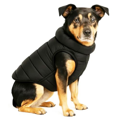 Pet Life 'Pursuit' Quilted Ultra-Plush Thermal Dog Jacket �u���b�N �� M �T�C�Y