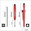 Hultafors Tools 650100 Dry Marker HDM, 483179 & 380070U Chisel Knife STK