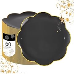 60pcs Black Gold - 10.25in