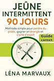 Jeûne intermittent 90 jours – Méthode simple pour perdre du poids, gagner en énergie et clarté d’esprit: Programme guidé pour structurer tes fenêtres ... et transformer ton corps, sans régime strict.