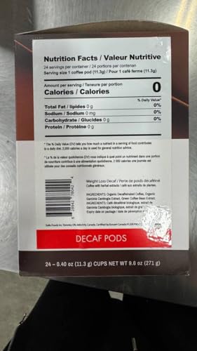 SOLLO Slim Decafenated Coffee Pods, Diet Support, Weight Loss with Garcinia, Vitamins and Green Coffee Bean Extract, Compatible w/Keurig K-Cup Brewers, Decaf 24 ct - Thumbnail 2