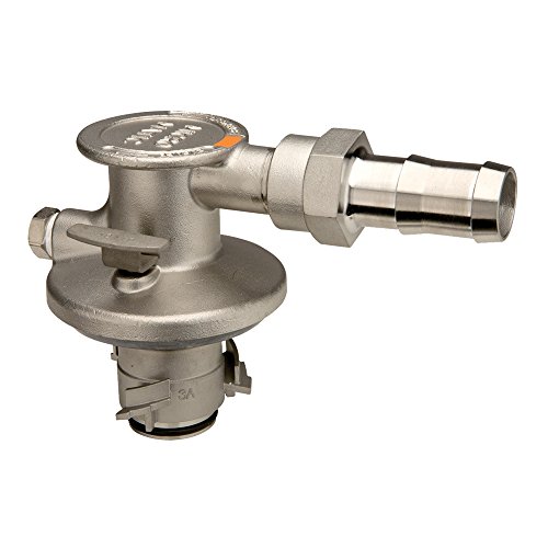Graco 17C907 Micro Matic EPV Dispense Coupler, 3/4" Barbed Outlet, EPDM Seals, 3A