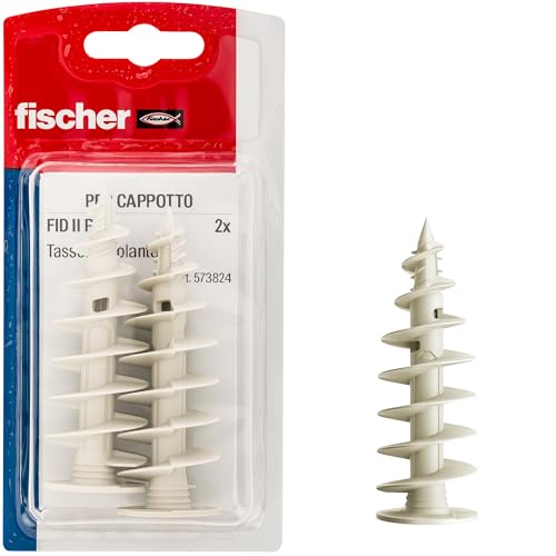 Fischer 573824 FID II Plus Manteldübel, Ohne Schraube, Senza Vite