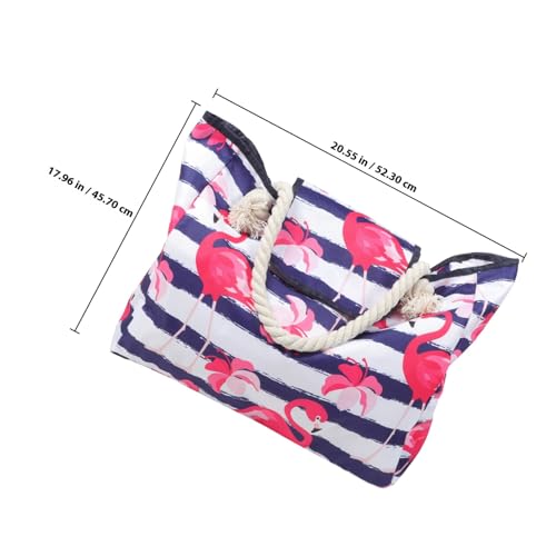 Sac de plage léger pour extérieur femme avec compartiments de rangement pratiques - 4