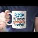 Imagen de MUGFFINS Taza cumple papá con frase Gracias por ser mi ejemplo ¡Feliz cumpleaños papá! en Español