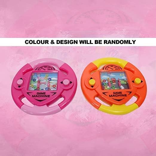 Image of Prime Water Game Ring Toss Handheld Car Staring Water Toss Game with Buttons for Kids (Water Ring Toss (2Pcs))