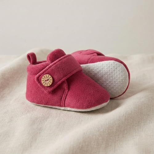 Image of Baby Shoes for Boys & Girls | Baby Boys Shoes | Soft Sole Shoes | Lightweight Breathable Baby Booties | Newborn Shoes (3-12 Months)