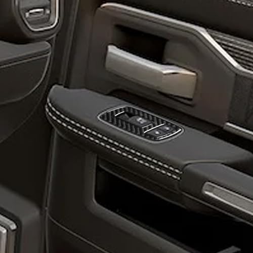 Garniture intérieure carbone Dodge RAM pour masquer et protéger la console - 5