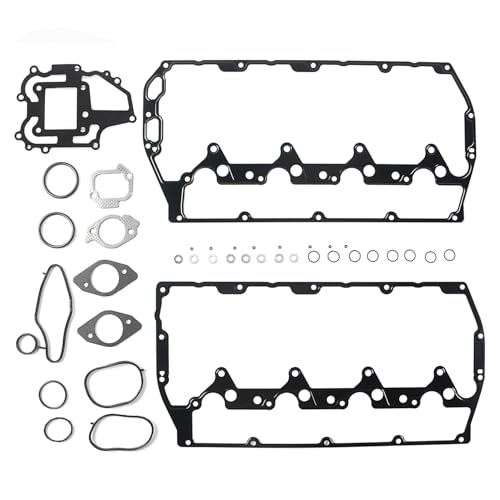 Image of AUCERAMIC 6.7L Powerstroke Valve Cover Gasket for 2011-2020 Ford F250 F350 F450 F550 Super Duty 6.7L Diesel Engine Valve Cover Gasket Set VS50828R