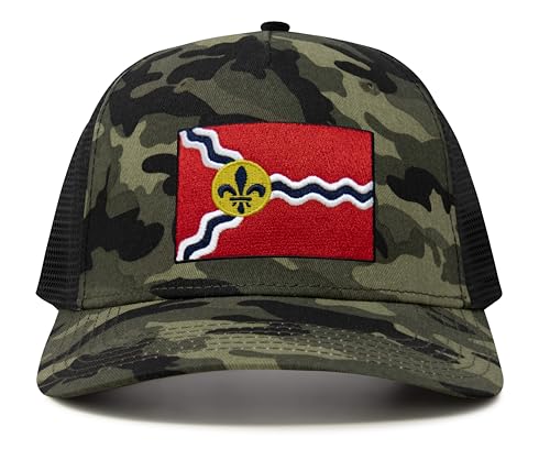 Image of International Tie City Hat for Men and Women, Adjustable Snapback Trucker Baseball Cap with Embroidered Patch