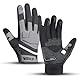 Vilico Motorradhandschuhe Sommer, Motorrad Handschuhe Herr Damen Touchscreen, Taktische Handschuhe für Airsoft Motocross Fahrrad