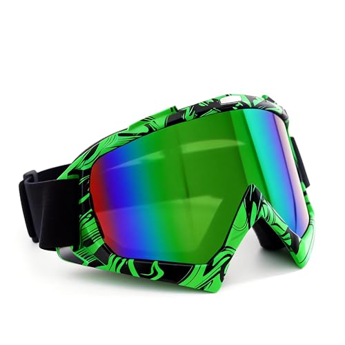 Image of Dirt Bike Goggles Motorcycle ATV Glass Riding Four Wheeler Offroad Mx Racing Helmet Goggles