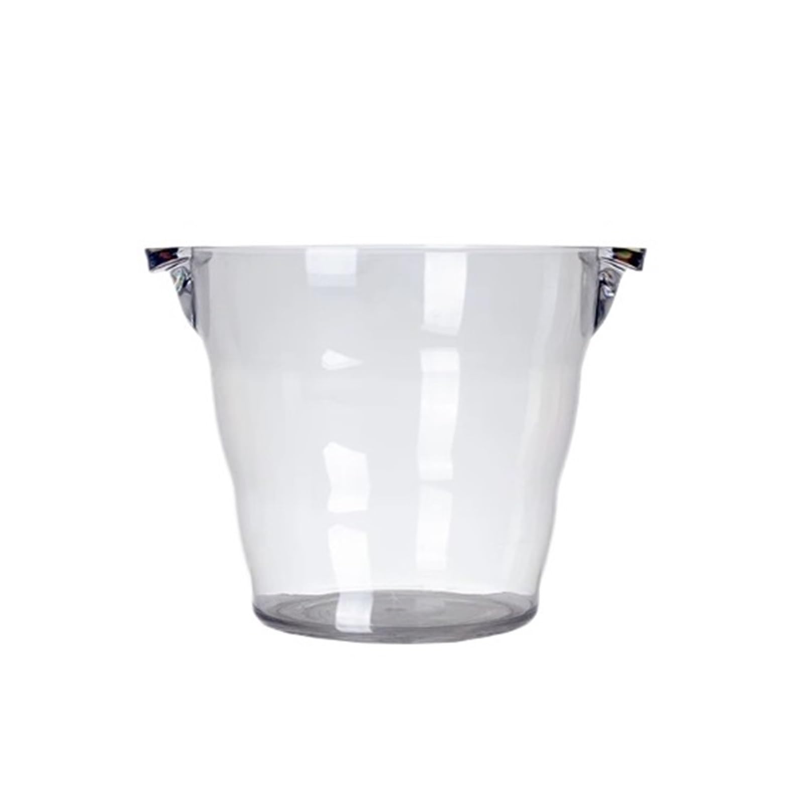 champagne bucket Acrylic Wavy Ice Bucket perfect for parties and camping drinks cooler tub(Medium)
