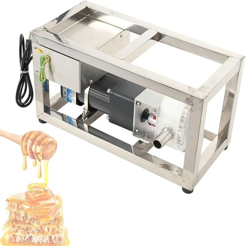 LQQYJSM Cam Rotor Pump 10L/Min Rotary Lobe Pump for Honey Syrup and Viscous Liquids, Electric Food Fluid Gear Pumping Equipment High Viscosity Fluid CAM Rotor Pumping Device