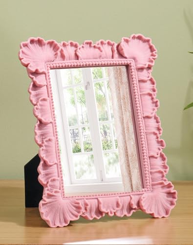 TEIPAI Cute Makeup Mirror Decor for Girl Bedroom Nursery Dorm