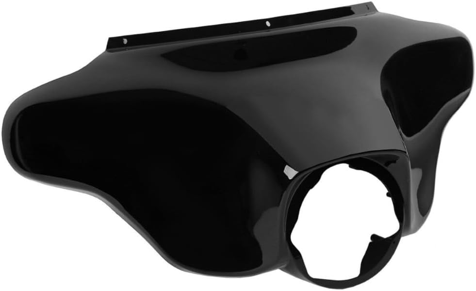 Asiph Vivid ABS Front Batwing Outer Fairing For Harley Davidson Street -(Black) -(ABS Plastic) -(Front-Position) XYF0726