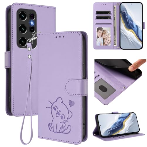 �Ή��@�� for Doogee Note 56X / Note 56X Pro �t���b�v�L�b�N�X�^���h�t���}�O�l�b�g�X�i�b�v�J���E�H���b�g�P�[�X Purple