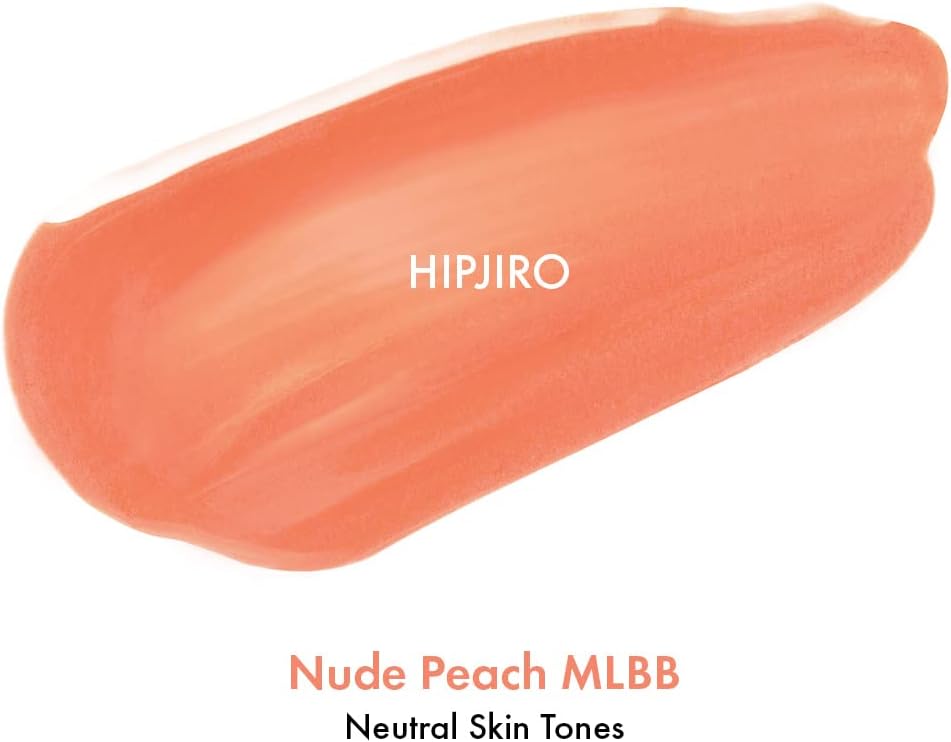 AMUSE Dew Tint Genuine Lip Tint, Korean Cosmetics, Lipstick, Lip Gloss, Makeup, Vegan, Dew Tint 05 Hipjiro (Nude Peach MLBB)