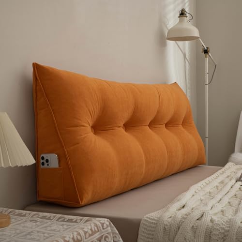 Coussin de chevet contre le mal de dos avec dossier de taille déhoussable