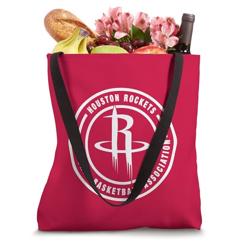 Bolso tote NBA - Houston Rockets con logo circular en rojo y blanco miniatura 4
