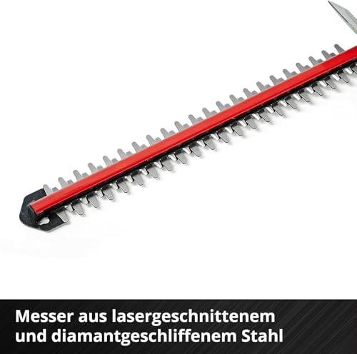 Foto von Einhell Akku Heckenschere GC-CH 1846 Li Kit Power X-Change (18 V, 46 cm Schnittlänge, 15 mm Zahnabstand, ergonomischer Griff, inkl. 2,0 Ah Akku und Ladegerät)