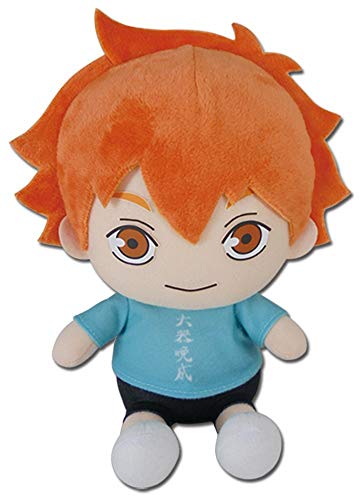 Great Eastern Entertainment Haikyu!! S2- Hinata Yojijukugo Sitting Pose Plush 7" H