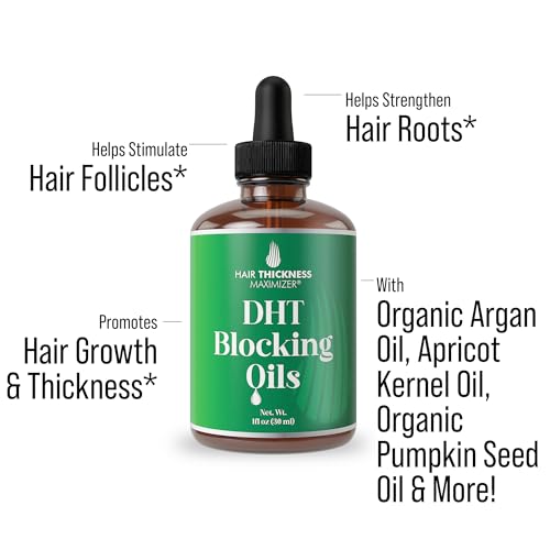 image for Hair Thickness Maximizer DHT Blocker for Women & Men - Vegan Thickenin