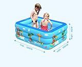 Use una piscina inflable: si desea disfrutar del frescor en verano, quiere refrescarse y nadar en cualquier momento en casa, quiere construir una piscina de arena, piscina de bolas de pop, piscina, piscina de pesca para niños en casa. Entonces lo necesitas.