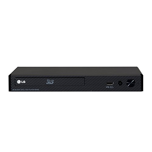 LG BP450 3D Blu-ray Player (Smart TV, DLNA, Upscaler 1080p, LAN, USB) schwarz