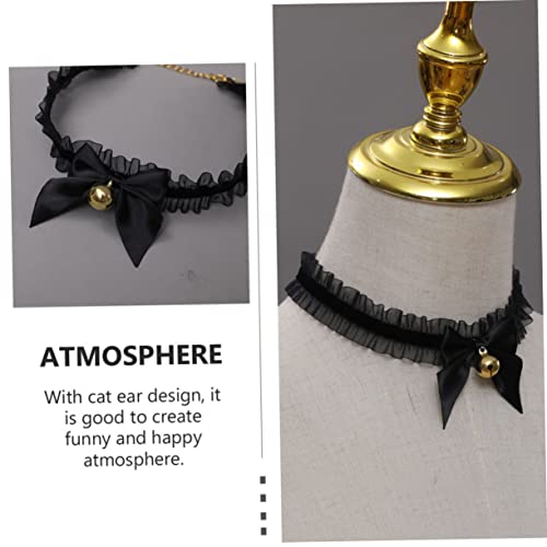 FRCOLOR 1 Conjunto Bandana De Orelha De Gato Gola De Festa Para Mulheres Tiaras De Orelhas De Raposa
