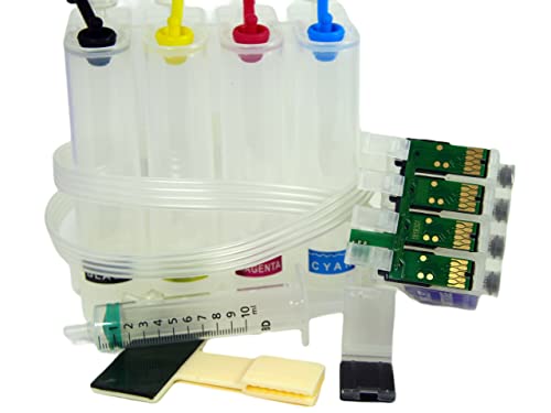 Multifuncion Tinta 16XL Sistema Completo de CISS con Chip ARC para impresoras del Tipo Epson Que utilizan los Cartuchos: 16 y 16XL Serie...